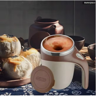 CaféLuna™ Taza Mezcladora Inox [Mezcla Perfecta Sin Esfuerzo] - Envio Grátis