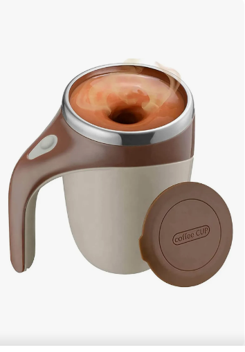 CaféLuna™ Taza Mezcladora Inox [Mezcla Perfecta Sin Esfuerzo] - Envio Grátis