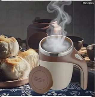 CaféLuna™ Taza Mezcladora Inox [Mezcla Perfecta Sin Esfuerzo] - Envio Grátis